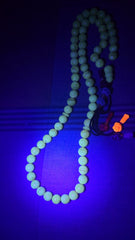 A misbaha made of natural amber