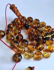 Amber Beads Rosary Misbah Tasbih