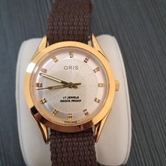 VINTAGE ORIS SWISS 17 JEWELS MEN WATCH