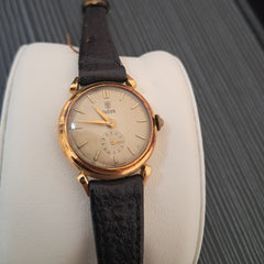 Vintage Gents Rolex Tudor Watch Tudor 18k Gold Gents Watch