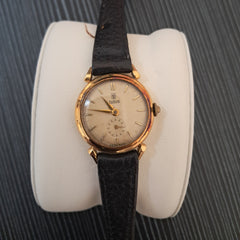 Vintage Gents Rolex Tudor Watch Tudor 18k Gold Gents Watch