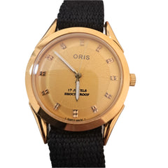 VINTAGE ORIS SWISS 17 JEWELS MEN WATCH