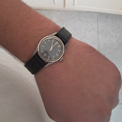 Favre-Leuba Sea-King Cadet. Manual wind. Stainless steel. 1960's