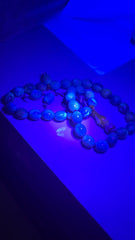 A misbaha made of natural amber