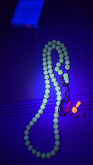 A misbaha made of natural amber