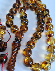 Amber Beads Rosary Misbah Tasbih