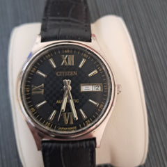 VINTAGE CITIZEN AUTOMATIC 8200A JAPAN MEN'S DAY/DATE WATCH