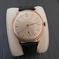 Vintage Girard Perregaux gold plated wind up Excellent coniin