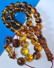 Amber Beads Rosary Misbah Tasbih